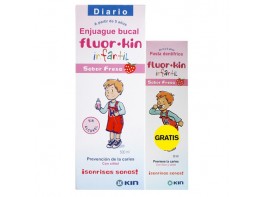 Imagen del producto Fluorkin infantil enjuague fresa 500 + pasta 50
