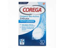 Imagen del producto Corega oxi bio activo 30 tabletas