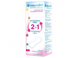 Imagen del producto 2 en 1 protegeslips maxi plus 24 uds