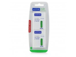 Imagen del producto Vitis Cinta dental cera fluor men. DUPLO