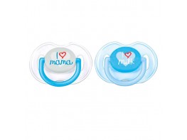 Imagen del producto Avent chupete ultra air happy 0-6 niño