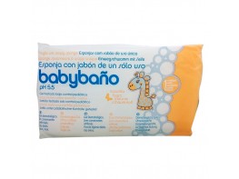 Imagen del producto Jalsosa Babybaño esponja jabonos bebe 25 u