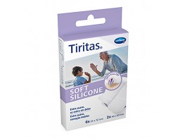 Imagen del producto Hartmann tiritas soft silicone 2 tamaños 8u