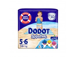 Imagen del producto Dodot Pañal splashers T/5  +14kg  10uds