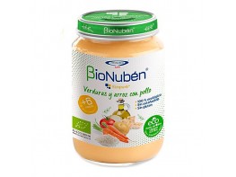 Imagen del producto Bionuben ecopuré verdura/arroz/pollo 250g