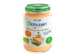 Imagen del producto Bionuben ecopuré verdura/arroz/lubina 250g