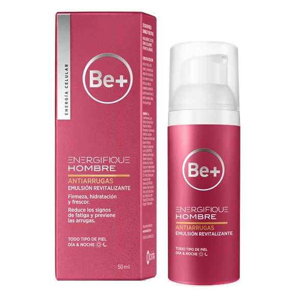 Be+ energifique antiarrugas emulsión hombre 50ml