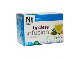 N+S lipoless infusión 20 sobres menta