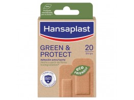 Hansaplast Green & Protect apósitos 20u